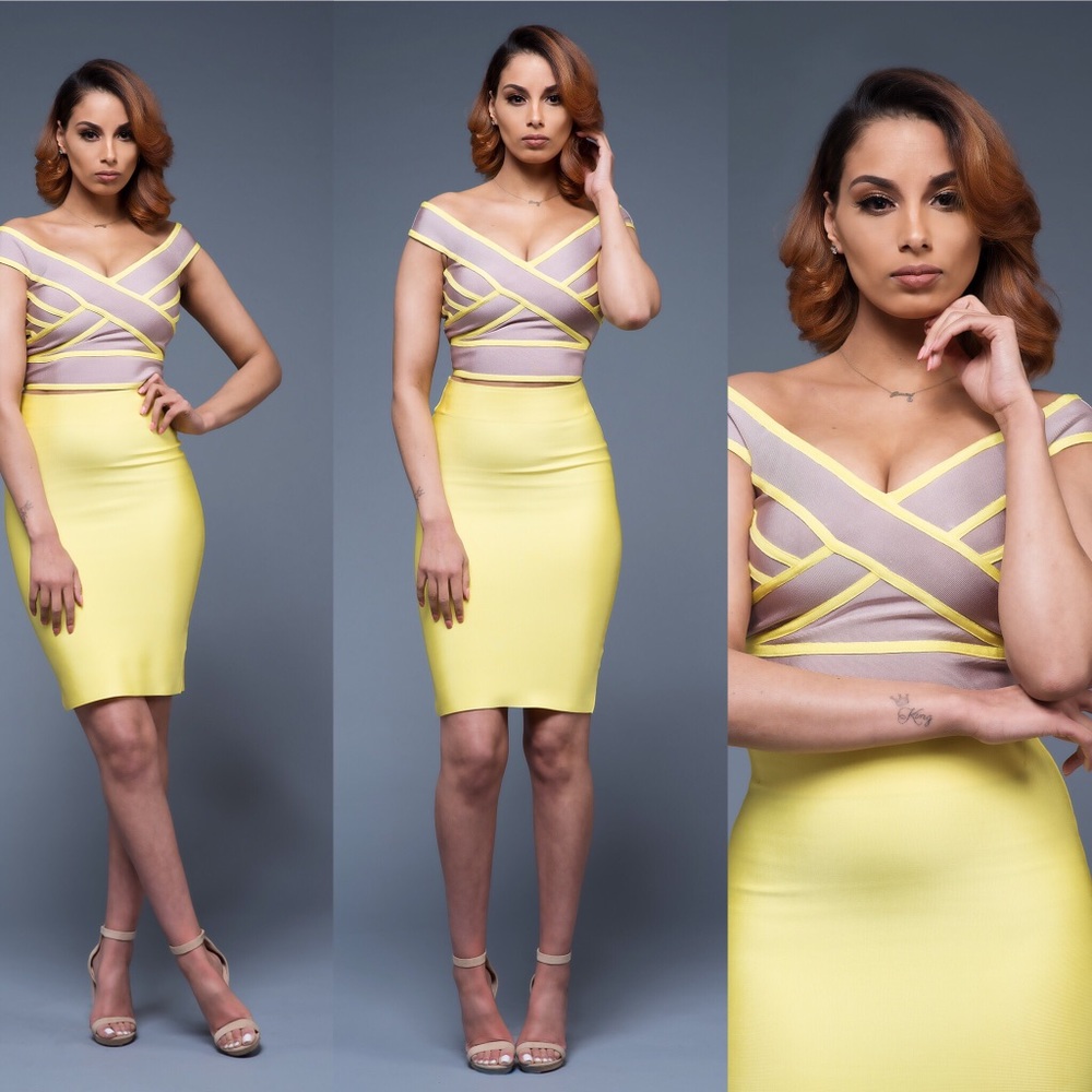 BODYCON LONG PENCIL SKIRT